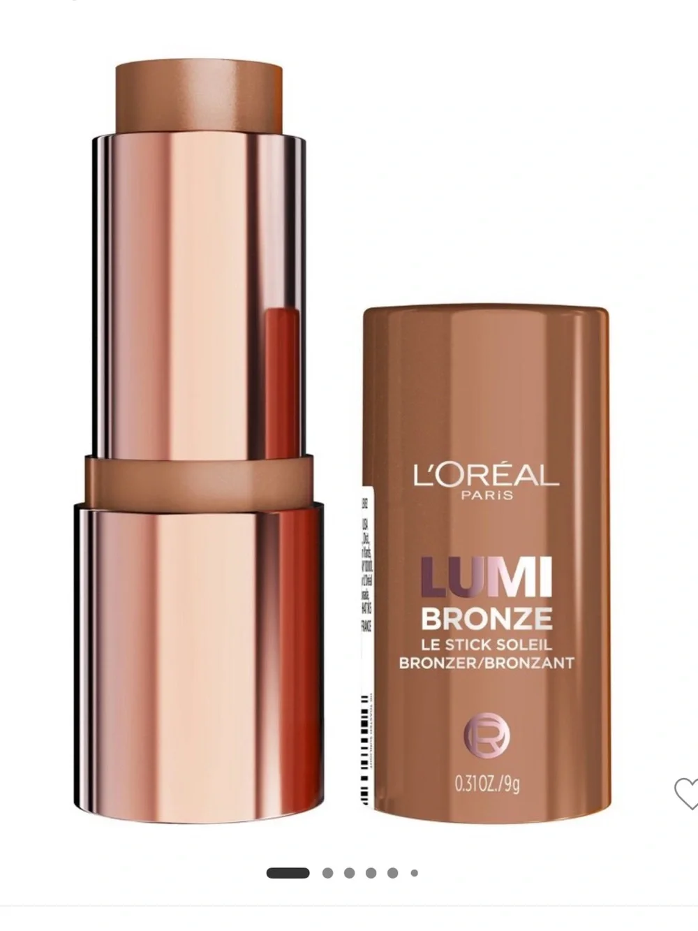 L’Oréal Paris Lumi Bronze Stick Toasted Sunglight & Sunkissed Rose